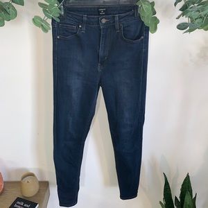 Just Black - Dark Denim Skinny Jeans